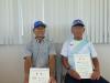 2位 釜島 秀治・福島 利宏（栃木　富士見が丘ソフトテニスクラブ・埼玉　浦和クラブ）